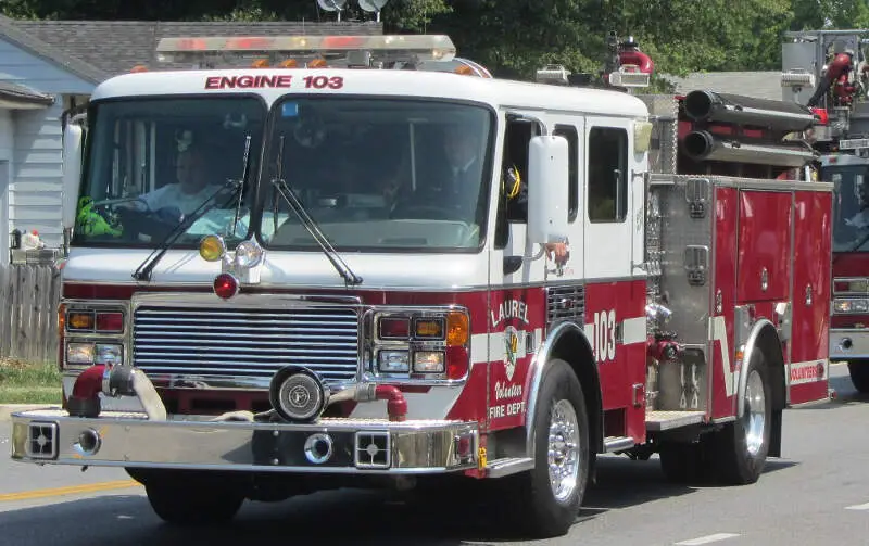 Laurel Vol Fire Department Engine