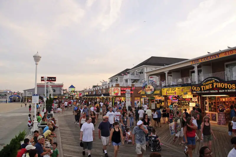 Ocean City Md Boardwalk August