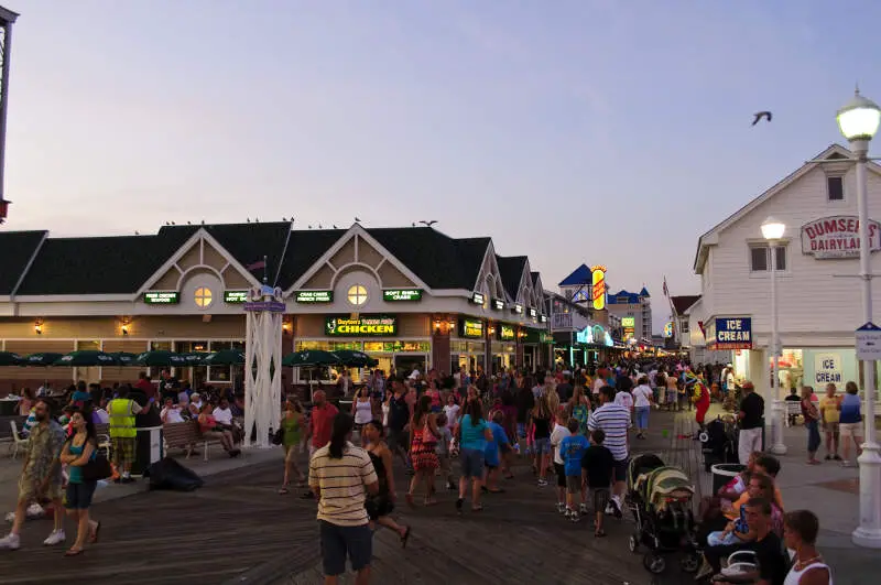 Ocean City Md Boardwalk August