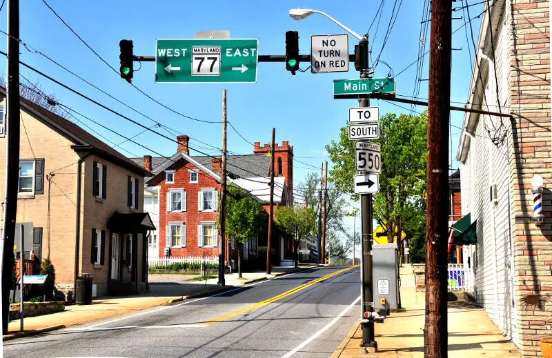 Thurmont Md Corner Of Main And Water