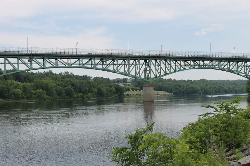 Bridge Across The Kennebecc Augustac Me Img