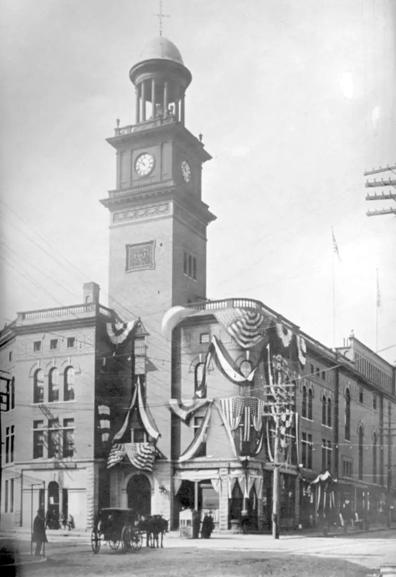 Biddeford Maine Town Hall Circa  Larger Image Cropped