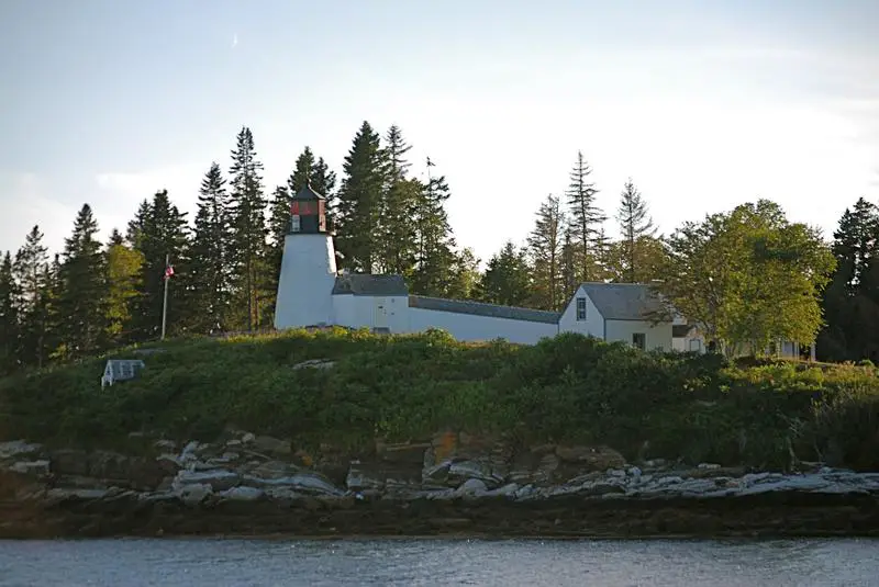 Burnt Island Lighthouse Boothbay Harborc Maine