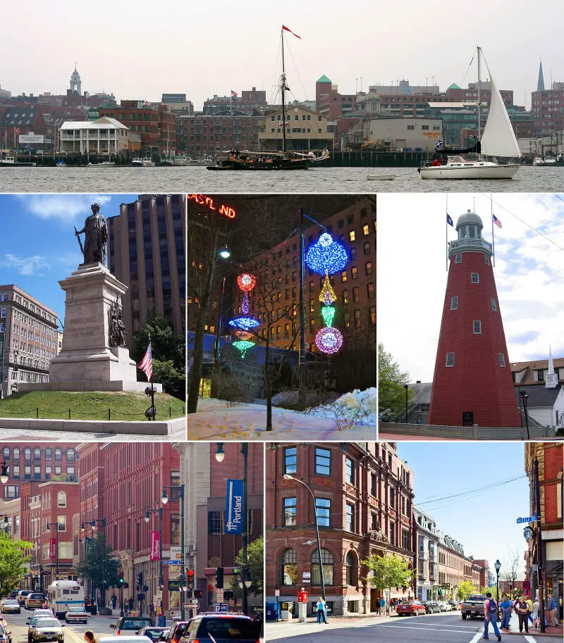 Portlandc Maine Montage