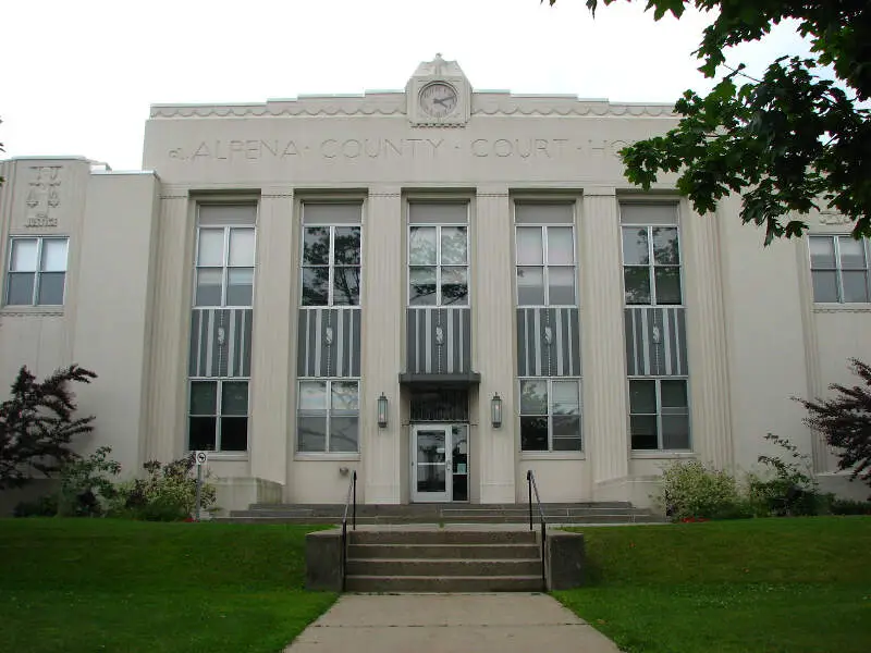 Alpena County Courthouse  Alpena Michigan
