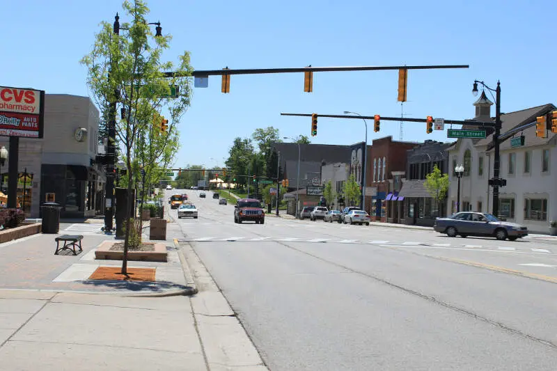 Downtown Brighton Michigan Grand River Avenue