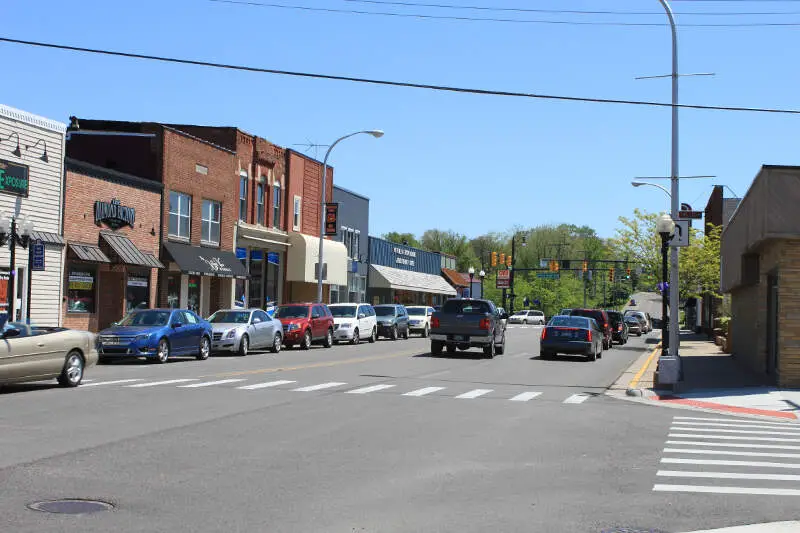 Downtown Brighton Michigan Main Street