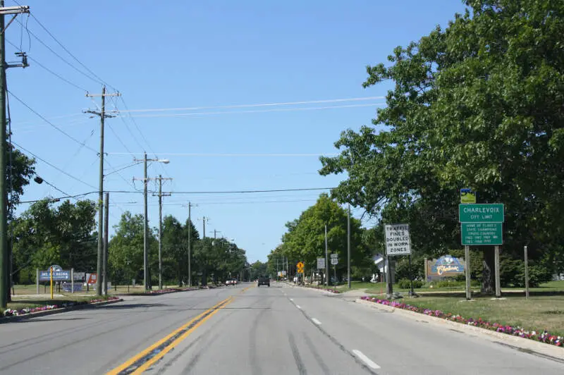 Charlevoix Michigan Sign