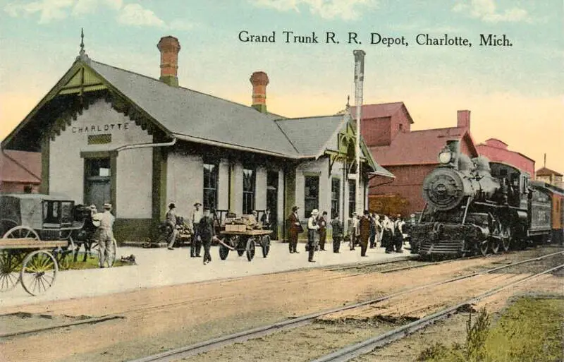 Grand Trunk Depotc Charlottec Michigan