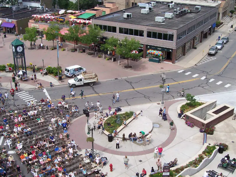 Great Lakes Folk Festival Aerial