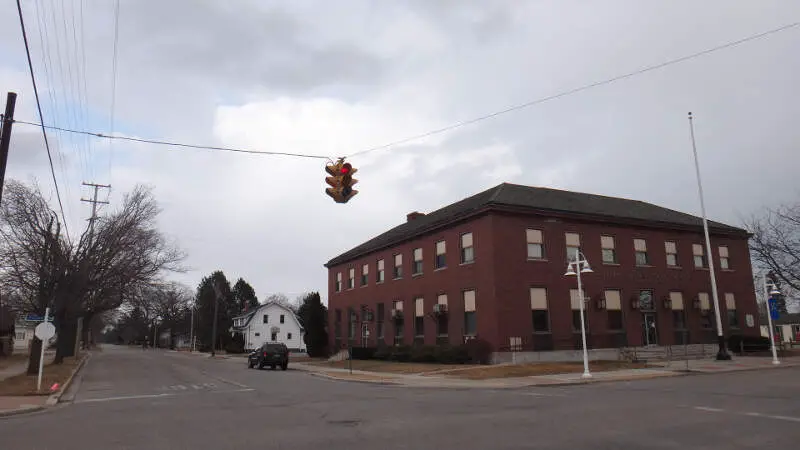 Vintage Traffic Signalc East Tawas Michigan