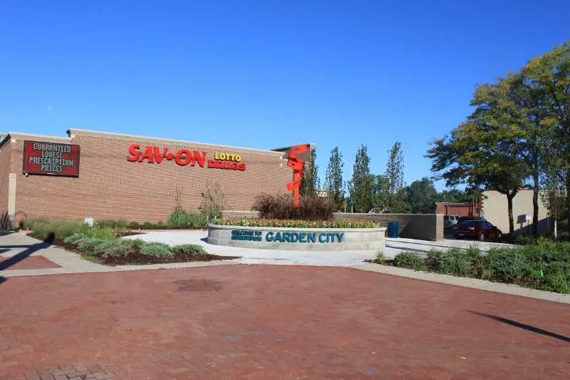 Downtown Garden City Michigan Welcome Sign