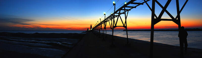 Grand Haven Michigan Panorama