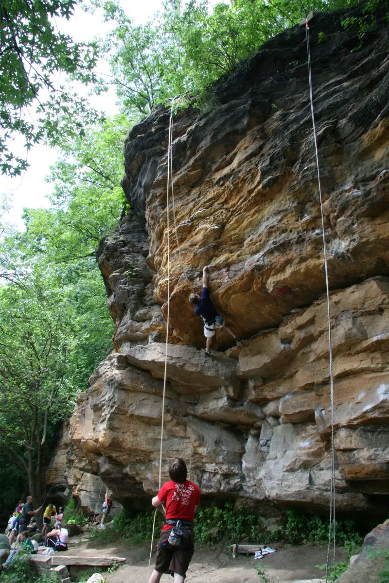 Grand Ledge Climbing