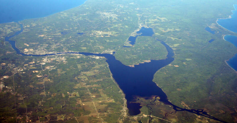 Portage Lake On The Keweenaw Waterwayc Michigan