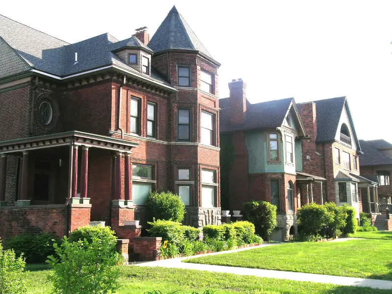 East Ferry Avenue Historic District  Detroit Michigan