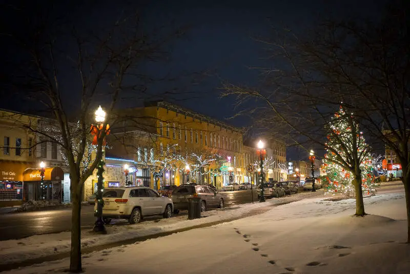 Grand River Howell Night By Joshua Young