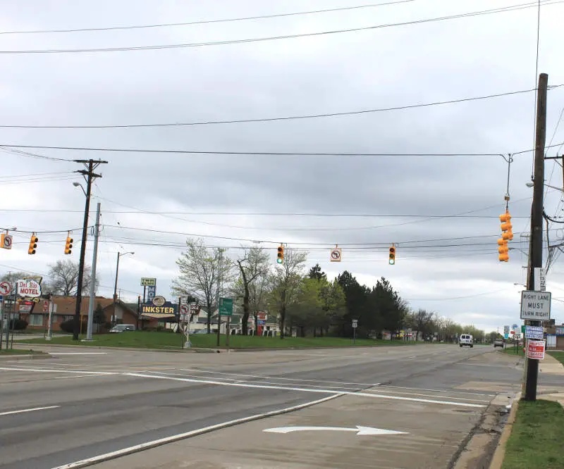 Michigan Avenue At Beech Daly Road Inkser Michigan