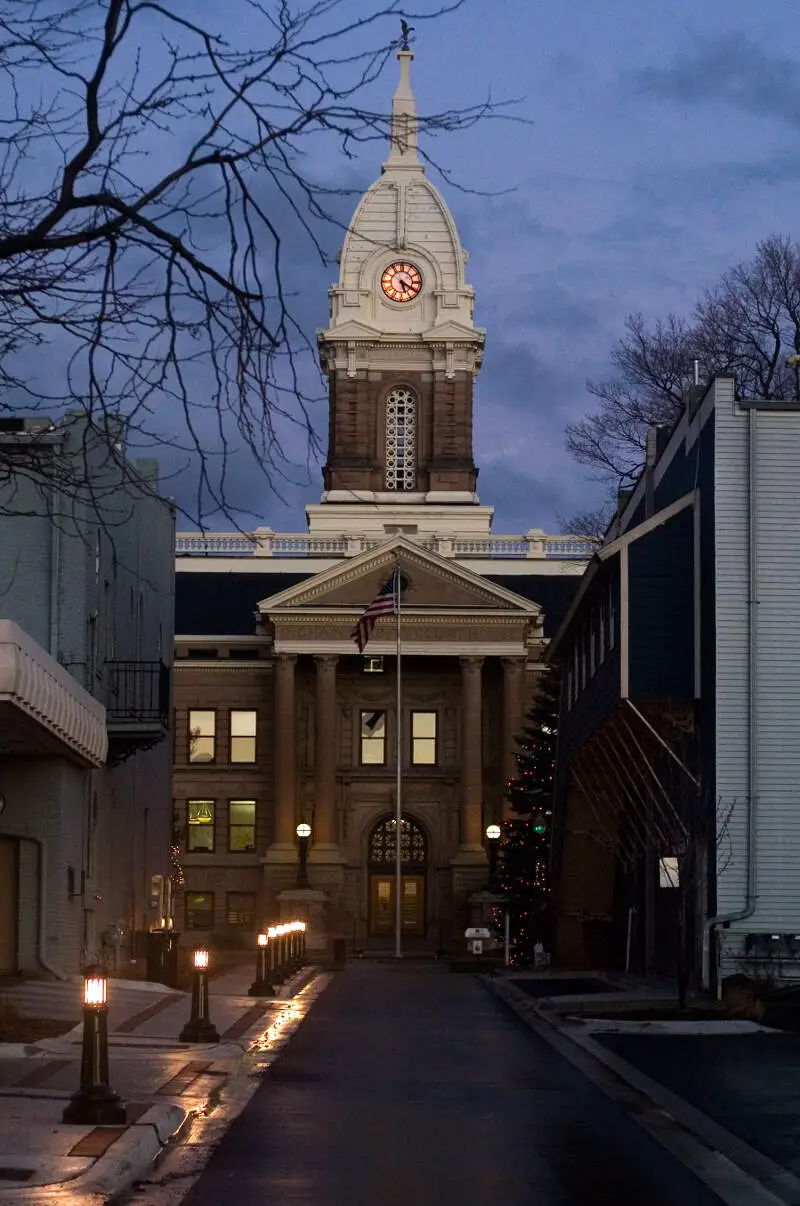 Ingham County Courthouse Night