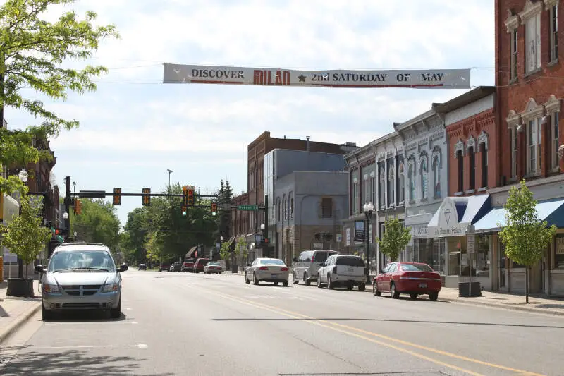 Downtown Milan Michigan