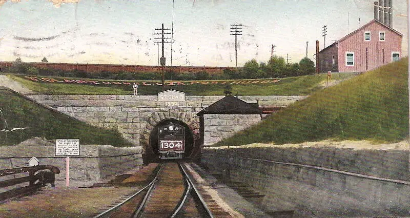 St Clair River Tunnel  Port Huron Michigan