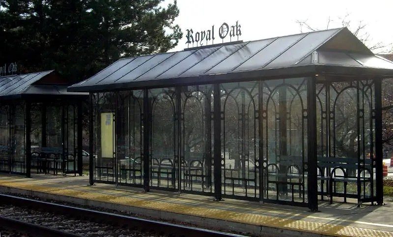 Royal Oak Train Platform