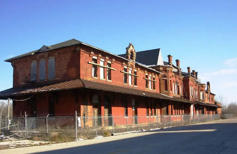 Flint Pere Marquette Union Stationc East Saginawc Michigan