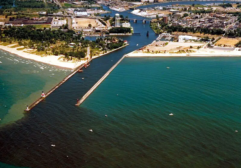 St Joseph Michigan Aerial View