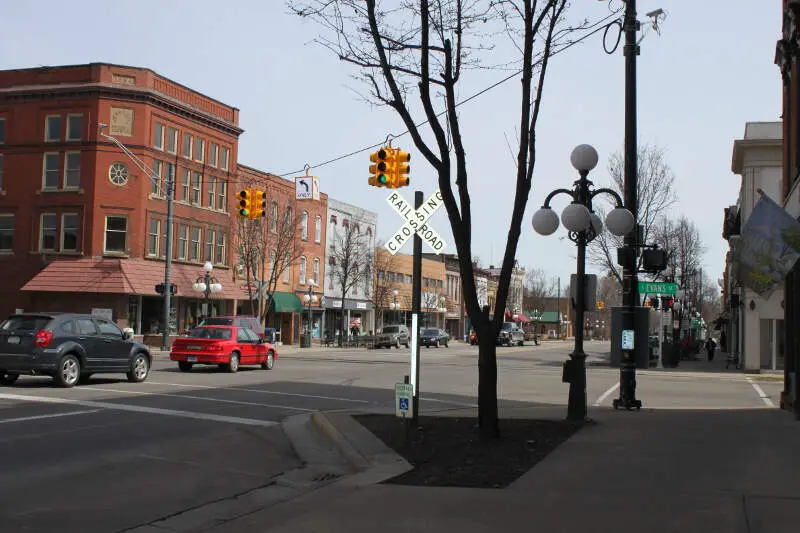 Downtown Tecumseh Michigan