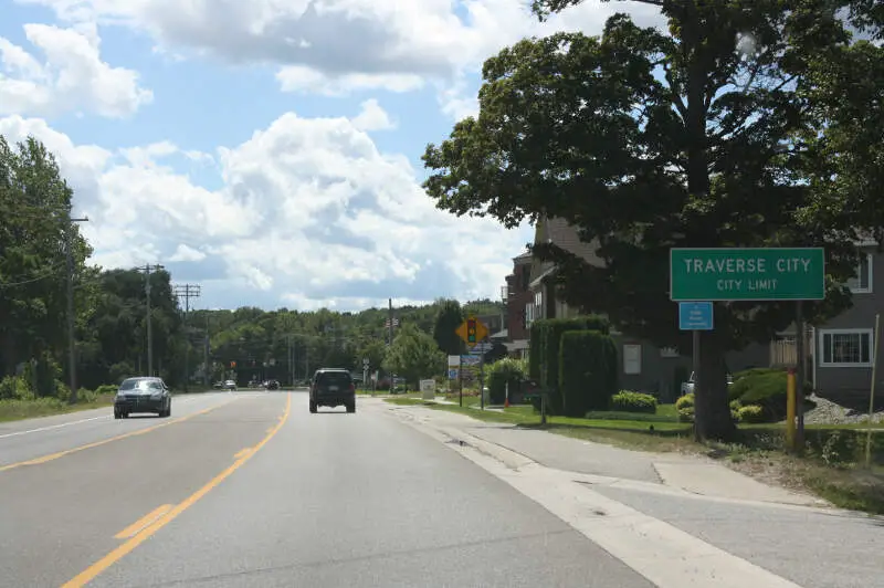 Traverse City Michigan Sign M