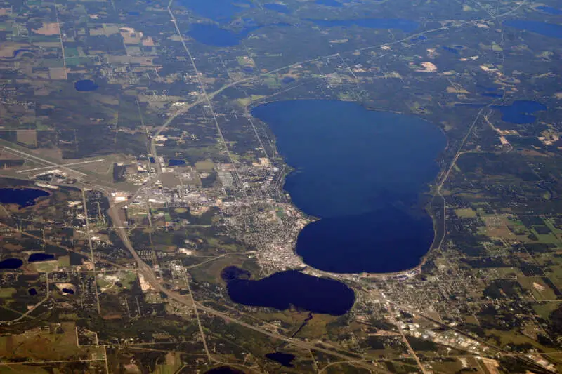 Bemidjic Minnesota Aerial