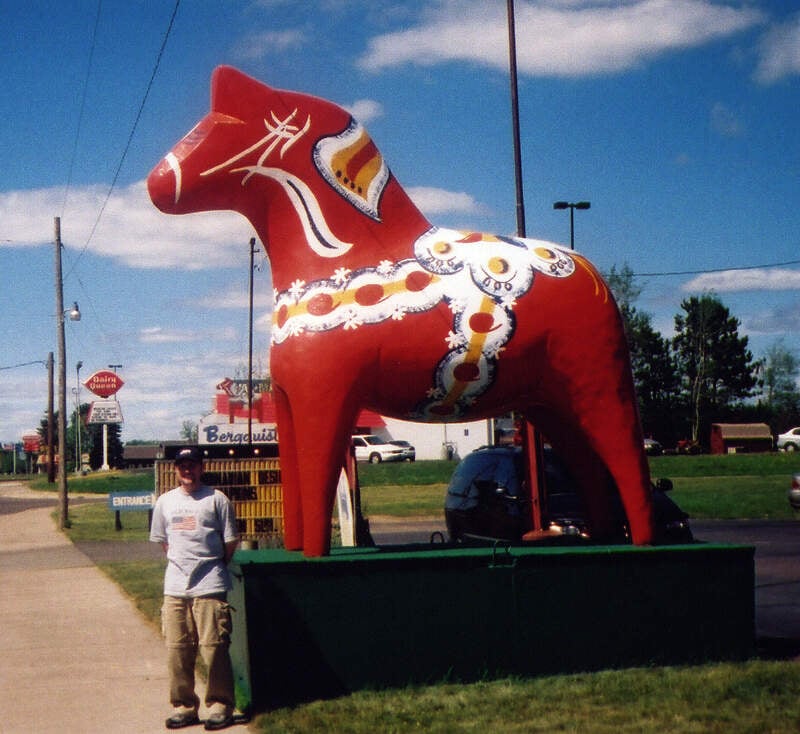 Dala Horse Grand Rapidsc Minnesota