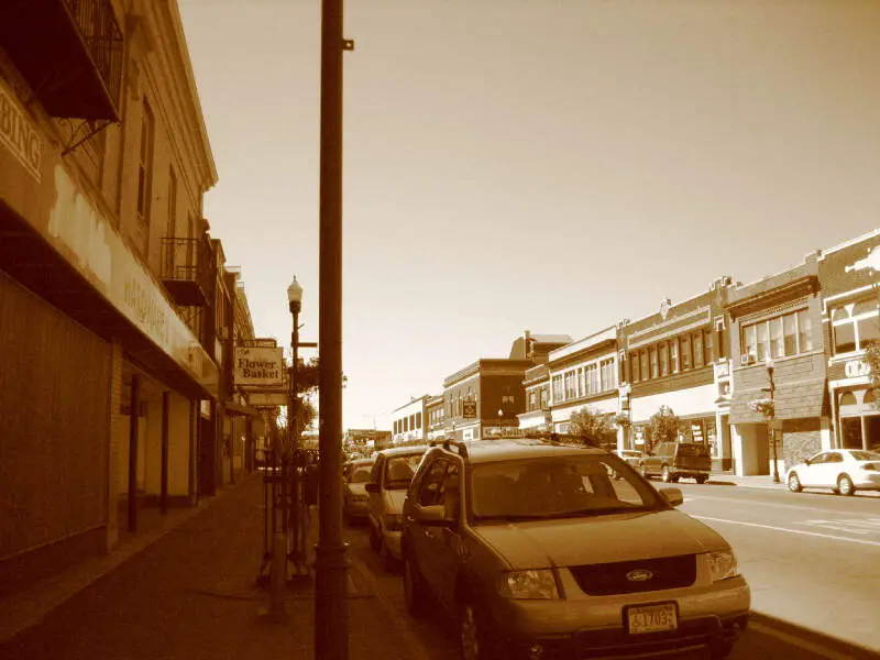 Street In Hibbingc Mn