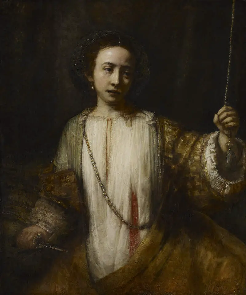 Rembrandt Lucretia