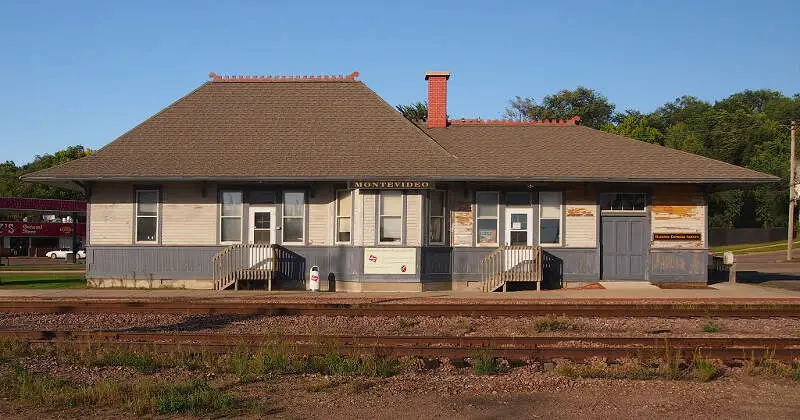 Montevideo Milwaukee Road Depot