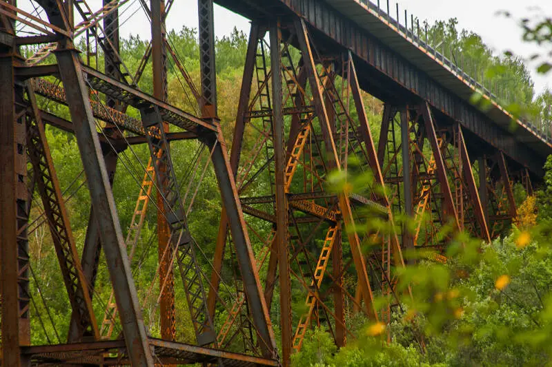 Kettle River Trestlec Sandstonec Mn