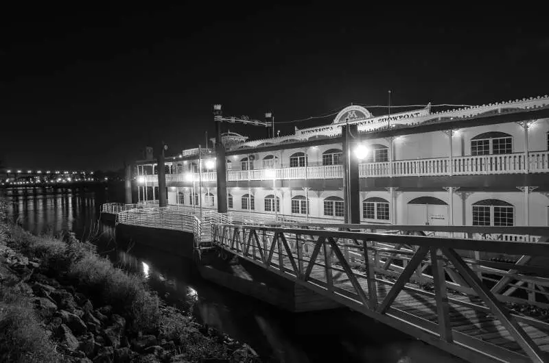 Minnesota Centennial Showboat At Nightc October