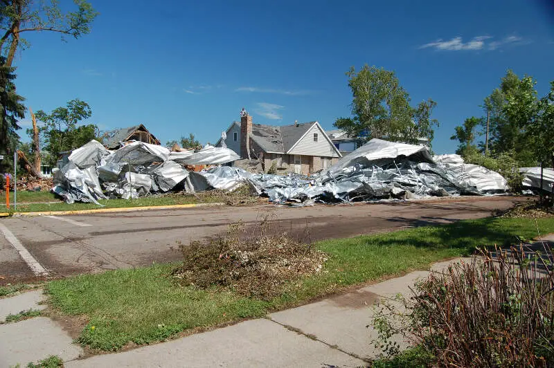 Fema      Tornado Damage And Debris In Minnesota