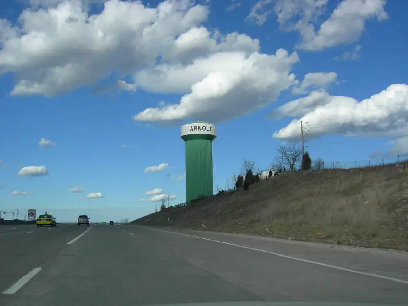 Arnold Water Tower From I North