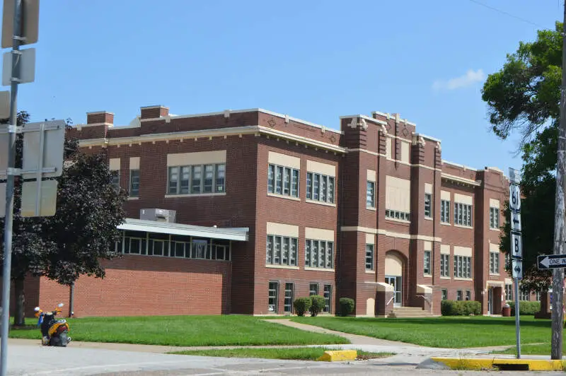 Canton High Schoolc Missouric Facade From North