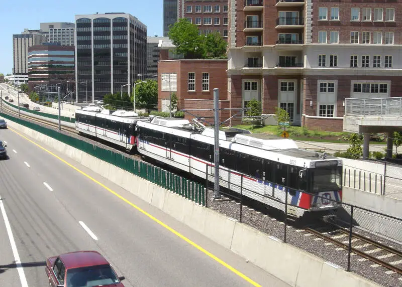 Metrolink Passing Clayton