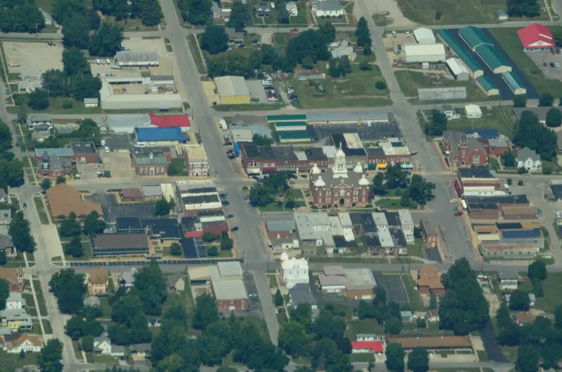 Aerial View Of Savannahc Missouri