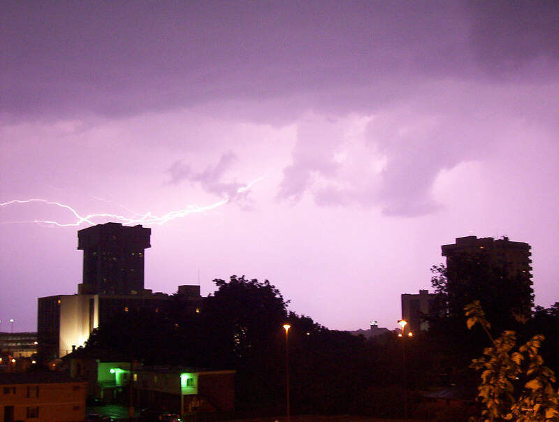Springfieldc Missouri Skylinec Lightning