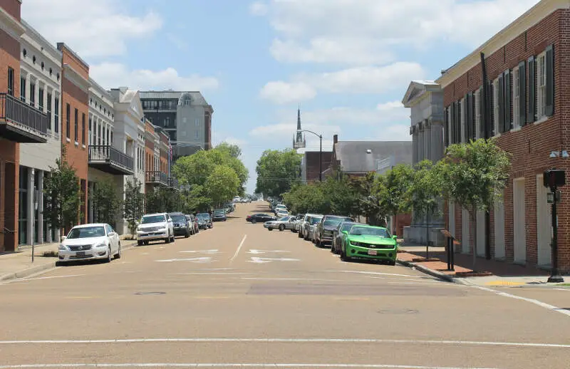 A View Of Downtown Natchezc Ms Img