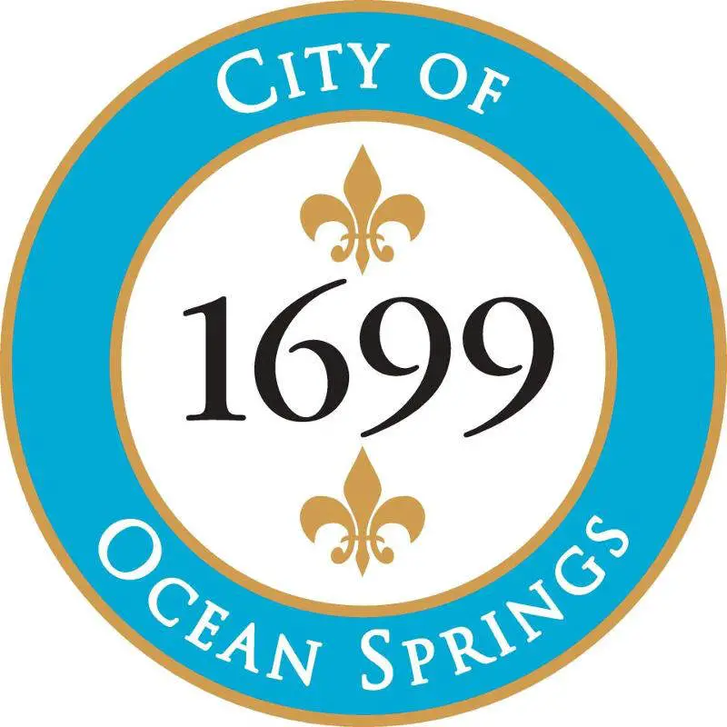 City Of Ocean Springsc Mississippi Official Seal