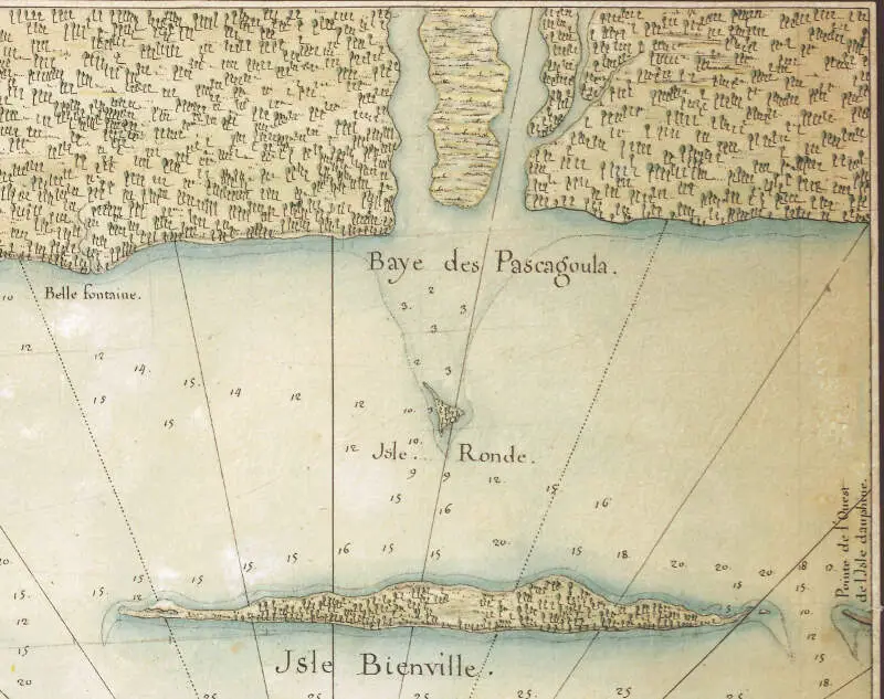 Gallica Biloxy Map Pascagoula