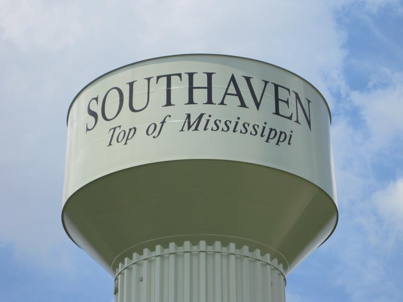 Southaven Ms Watertower Starlanding Rd
