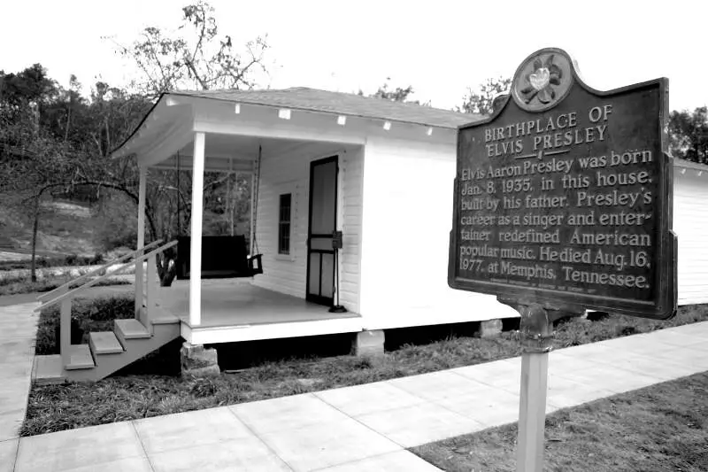 Elvis Presley House In Tupelo