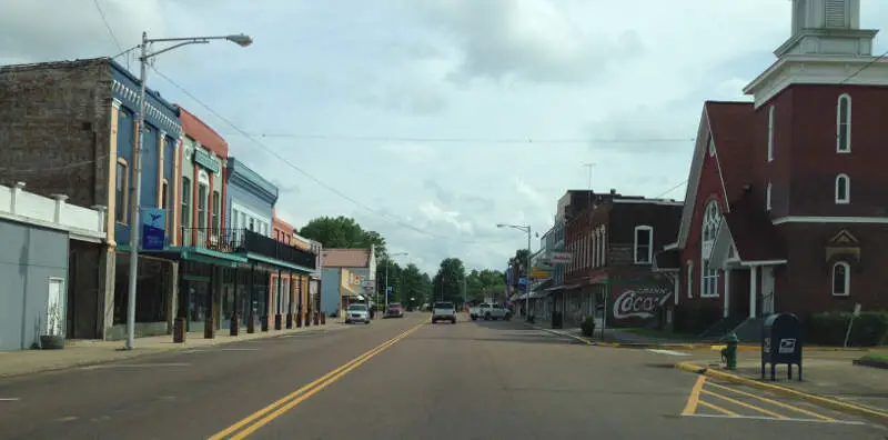 Main Street Water Valleyc Mississippi