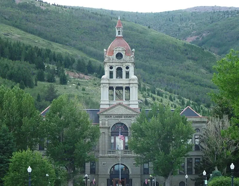 Deer Lodge County Mt Courthouse